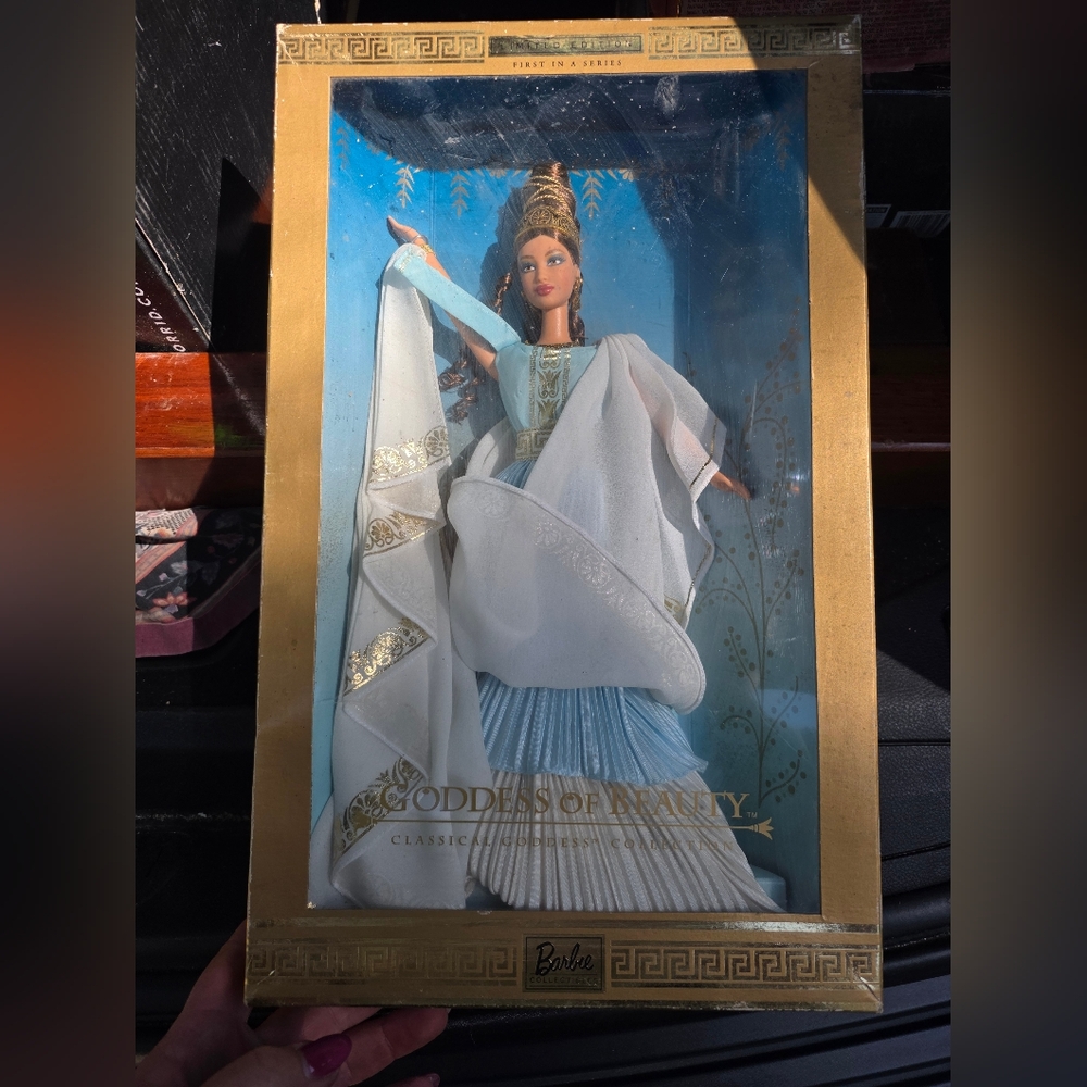 Barbie Goddess of Beauty Doll - Blue and Gold